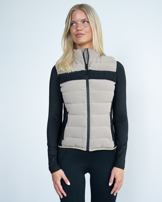 Fager Alexa Hybrid Vest Beige