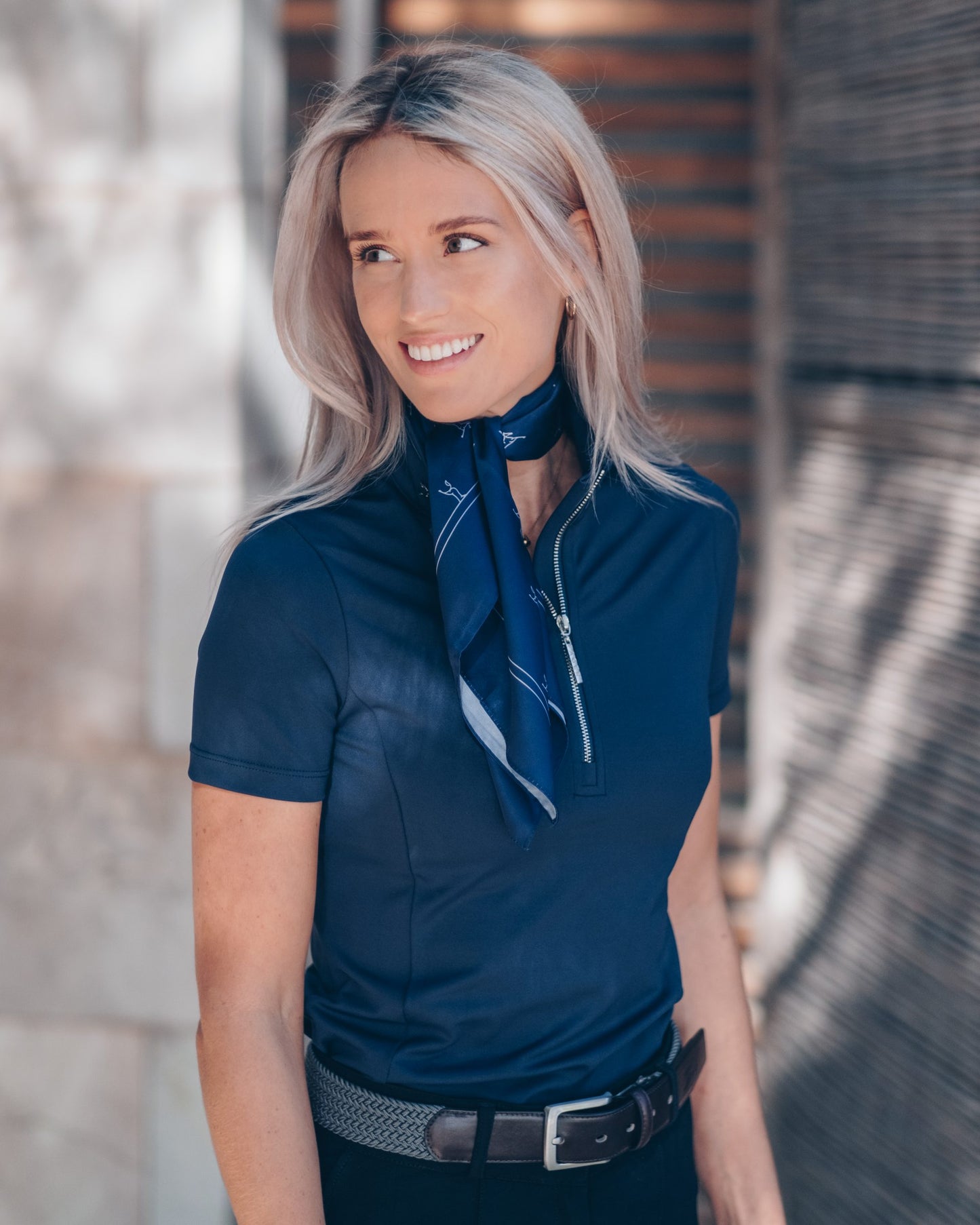 Fager Scarf Navy