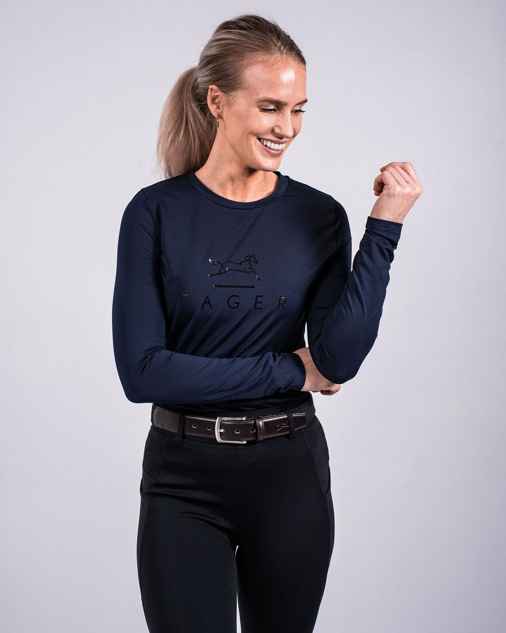 Fager Fia Long Sleeve T-shirt Navy