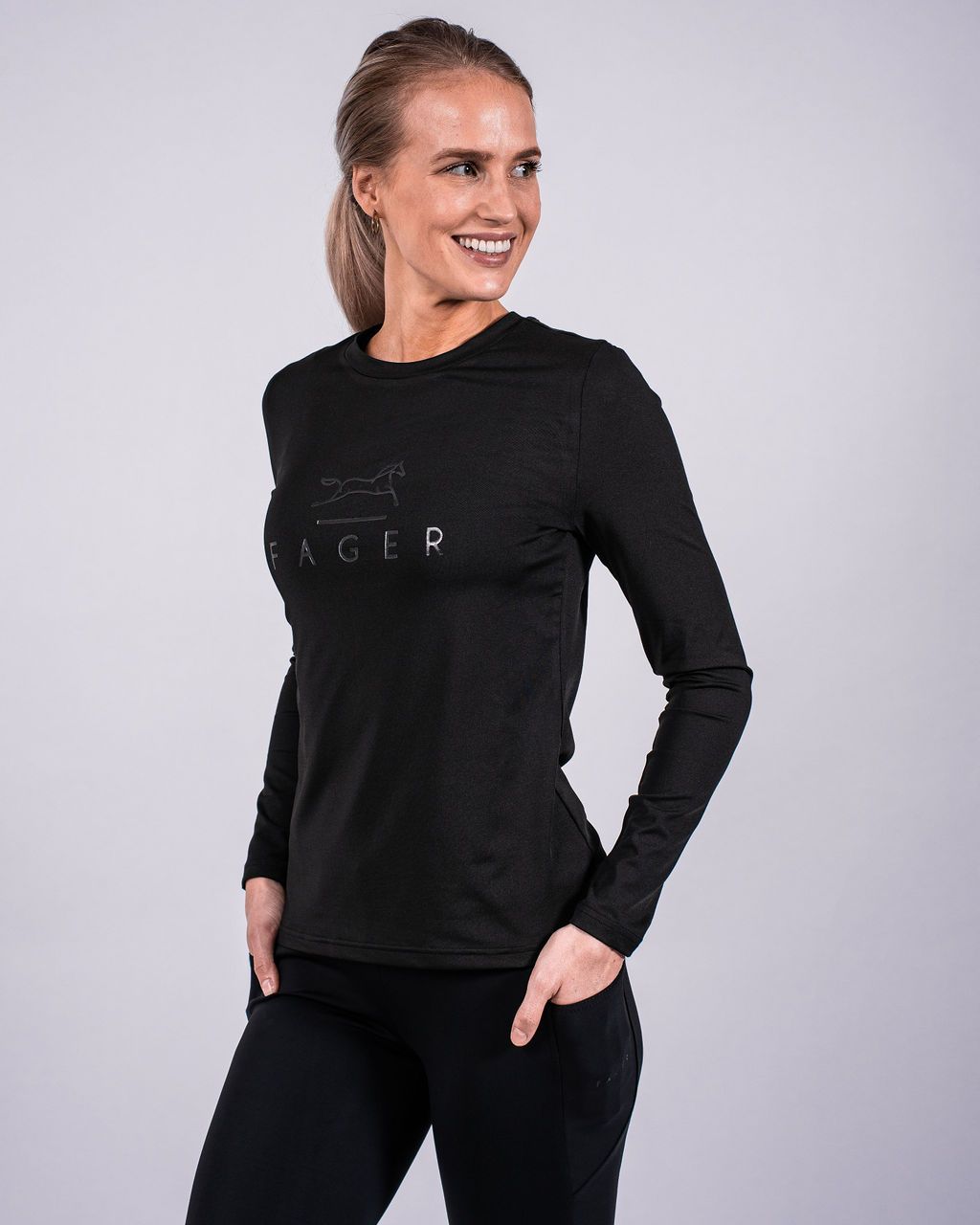 Fager Fia Long Sleeve T-shirt Black