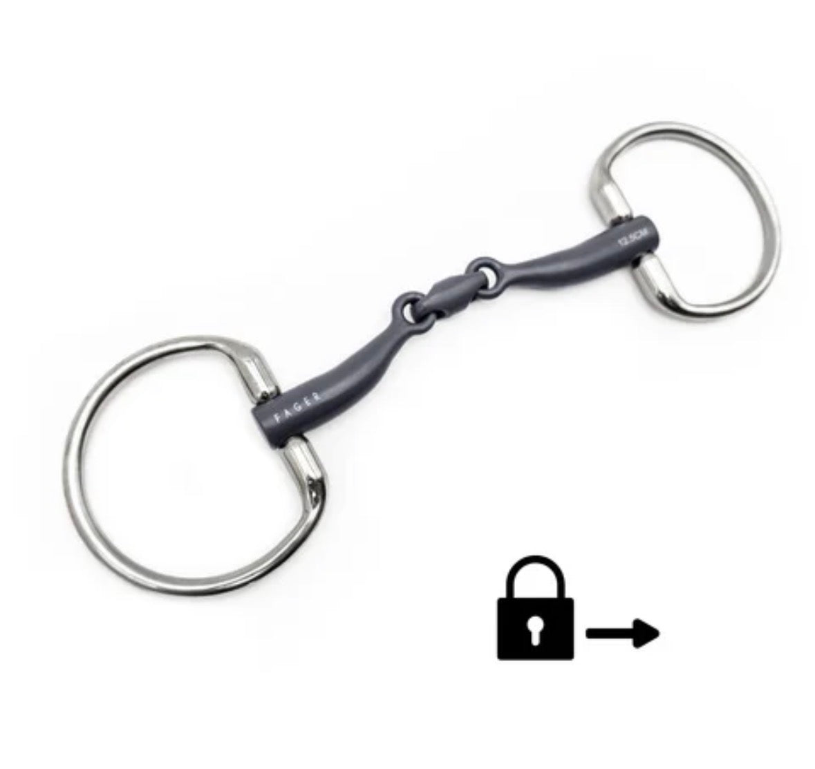 Fager Hedvig Titanium Fixed Cheek