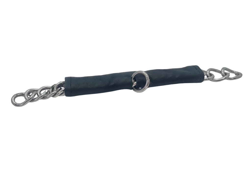 Caelo Soft Leather Curb Chain