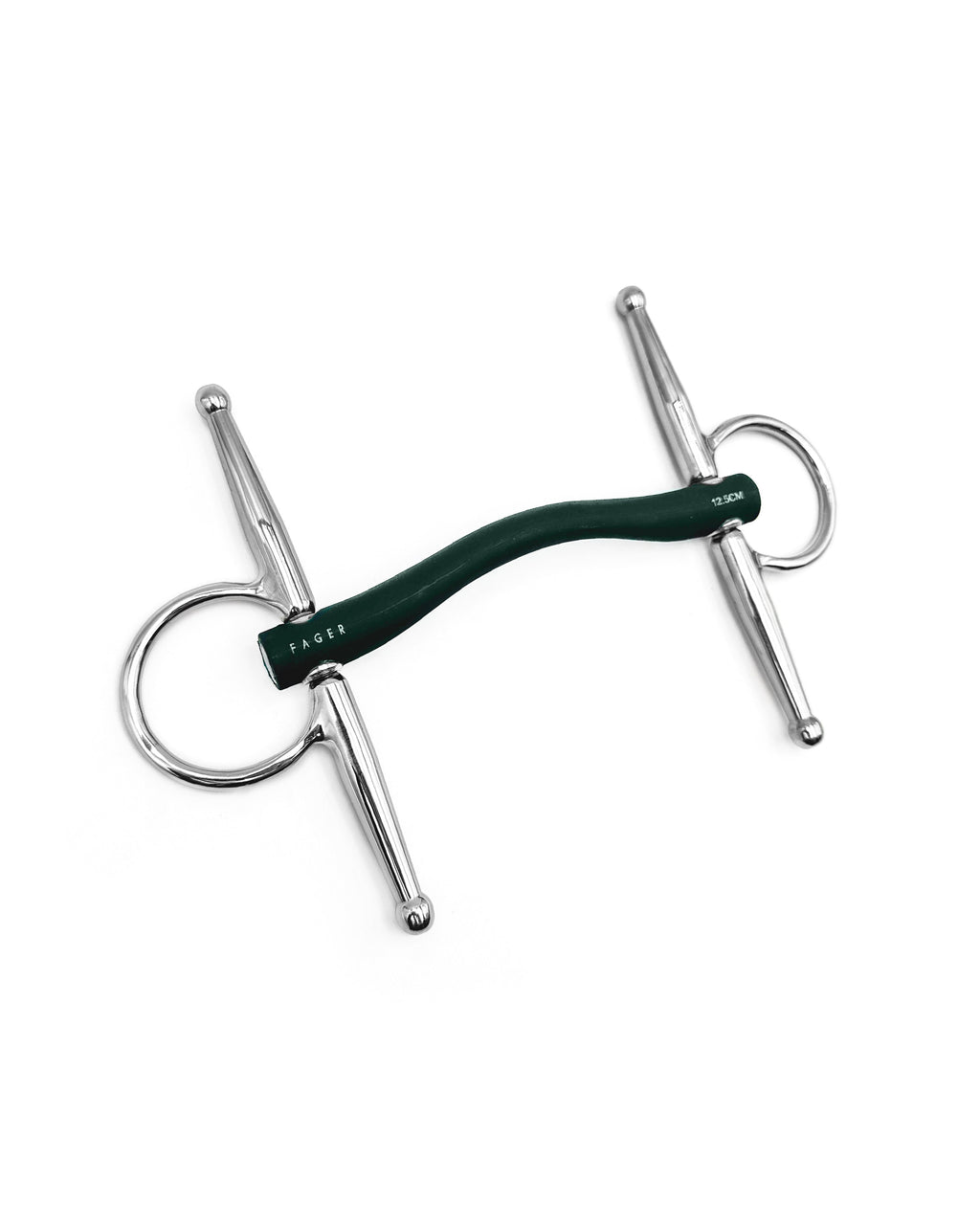 Fager Andrea Hard Rubber Full Cheek Bit | Preorder