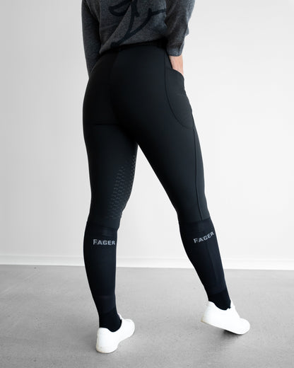 Fager Elsa Winter Breeches Black