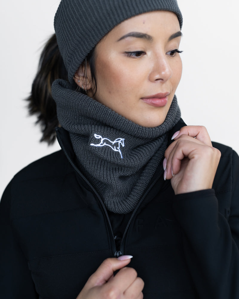 Fager Neck Warmer Dark Grey