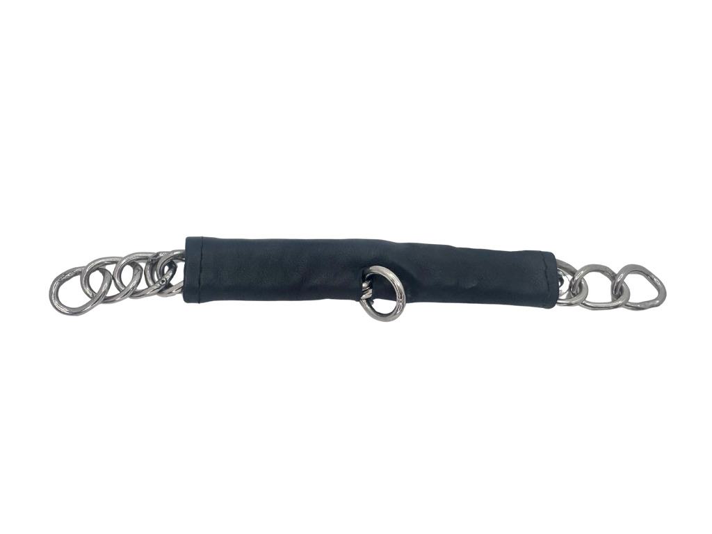 Caelo Soft Leather Curb Chain