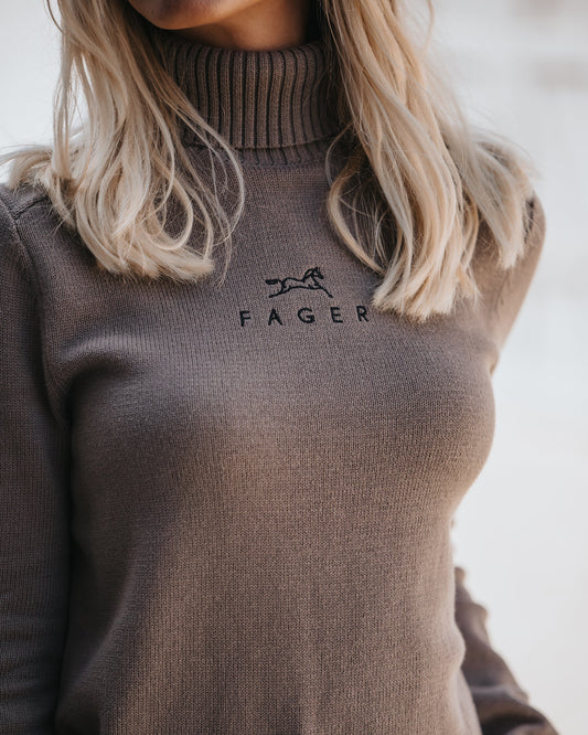 Fager Jackie Turtleneck Sweater Beige