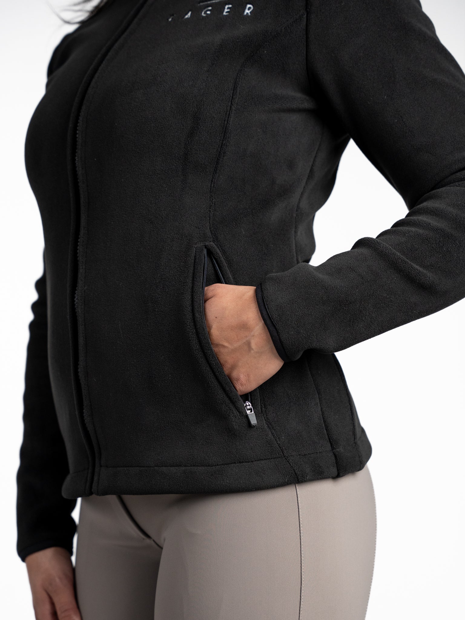 Fager Nico Velleece Jacket Black