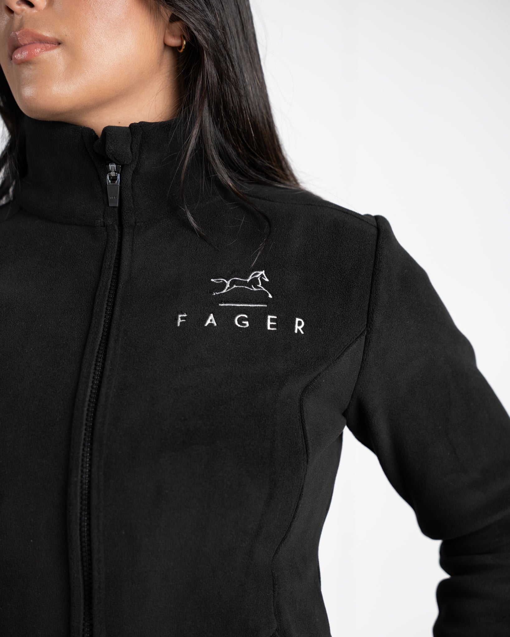 Fager Nico Velleece Jacket Black
