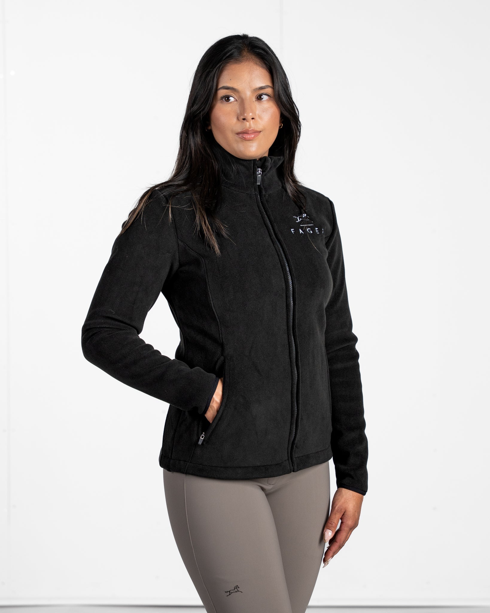 Fager Nico Velleece Jacket Black