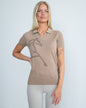 Fager Blake Polo Shirt Latte - Horse Bit Emporium