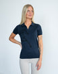 Fager Blake Polo Shirt Navy - Horse Bit Emporium
