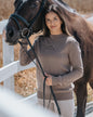 Fager Emily Crew Neck Sweater Unisex Beige - Horse Bit Emporium