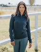 Fager Kim Half Zip Sweater Navy - Horse Bit Emporium