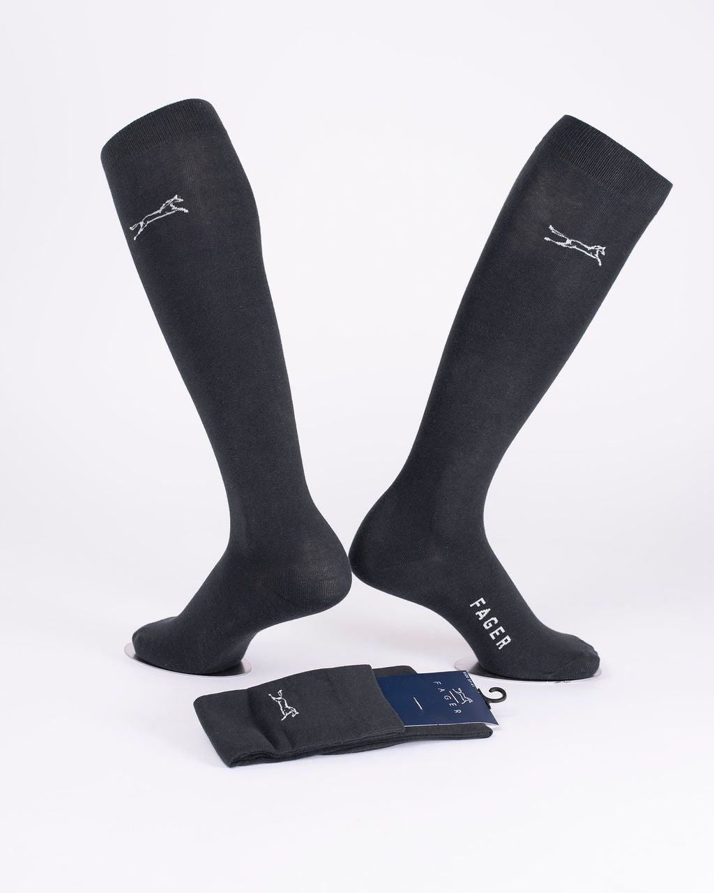 Fager Robin Riding Socks Black