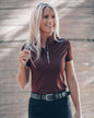 Fager Emma Short Sleeve Burgundy