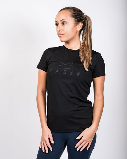 Fager Fia Short Sleeve T-shirt Black