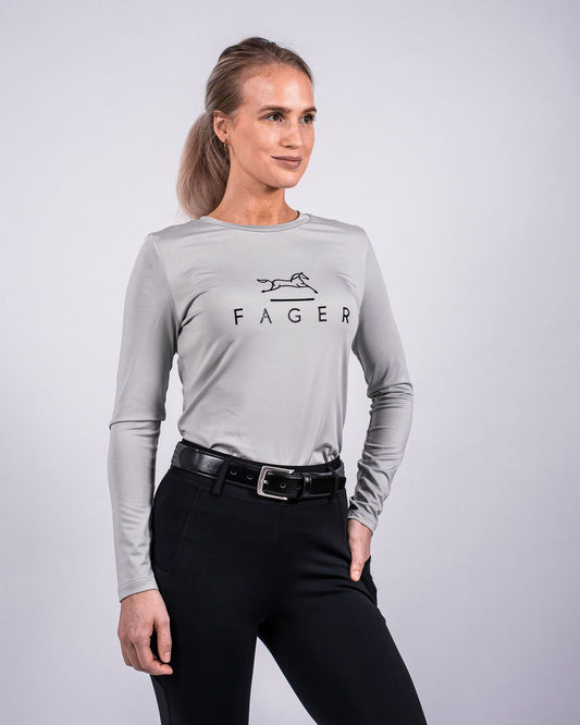 Fager Fia Long Sleeve T-shirt Grey