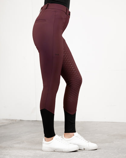 Fager Freya Hybrid Breeches Burgundy