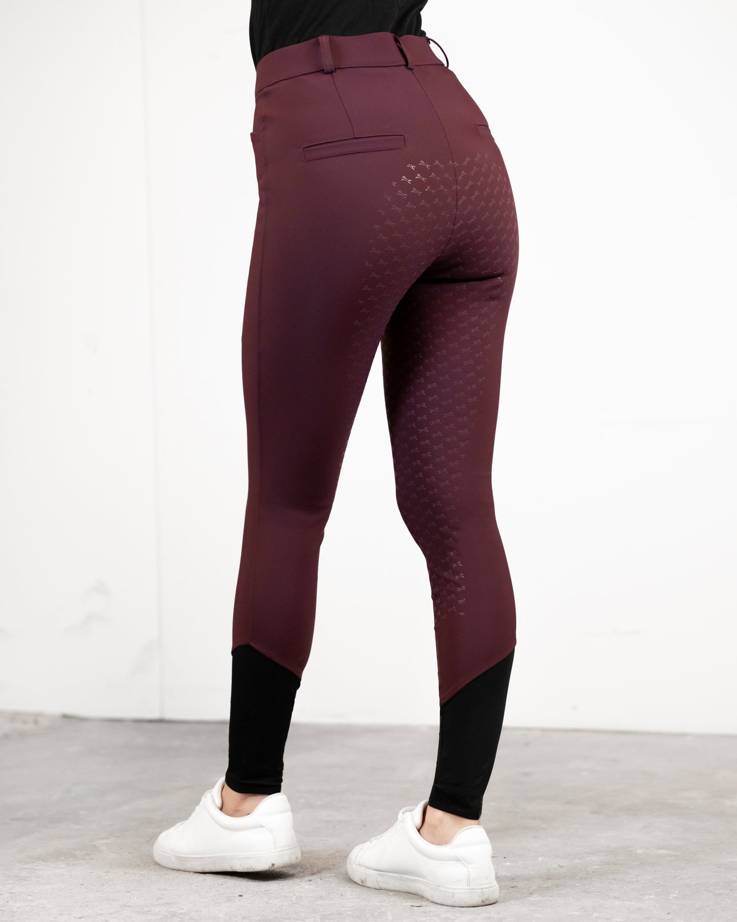 Fager Freya Hybrid Breeches Burgundy