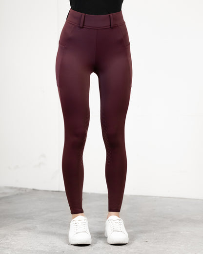 Fager Loui Active Leggings Burgundy