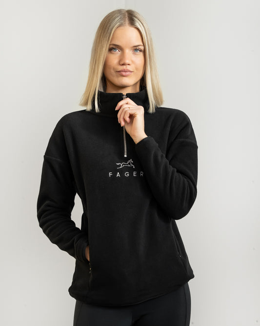 Fager Molly Half Zip Fleece Black