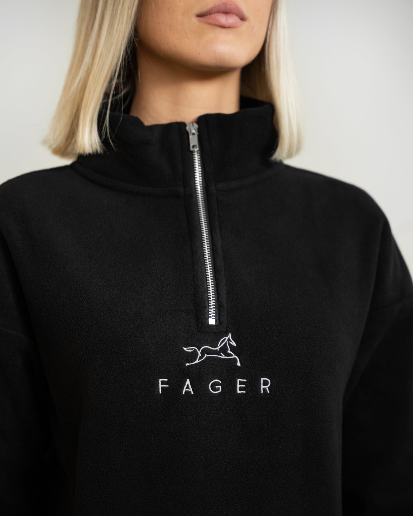 Fager Molly Half Zip Fleece Black