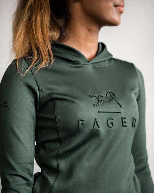 Fager Polly Hoodie Green PREORDER