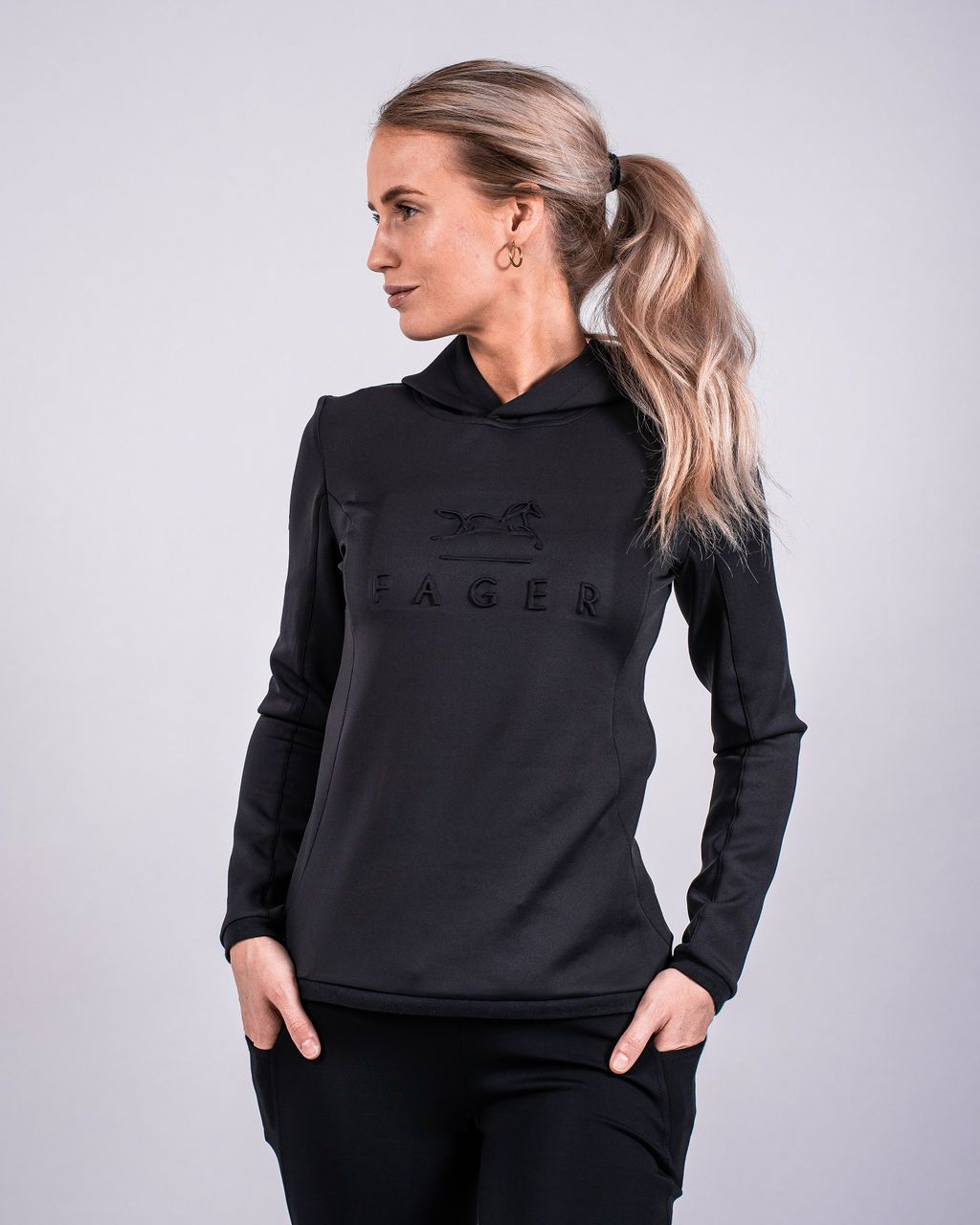 Fager Polly Hoodie Black | MK2|