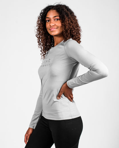 Fager Ida Long Sleeve T-Shirt Light Grey