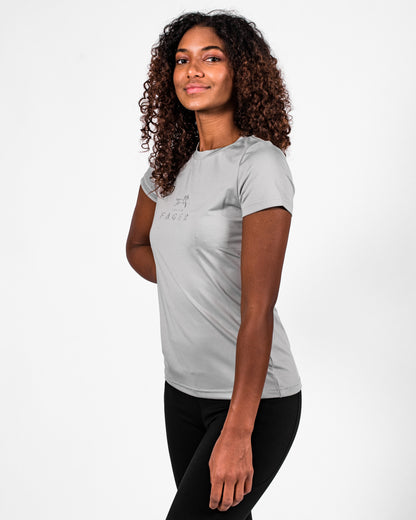 Fager Ida Short Sleeve T-Shirt Light Grey