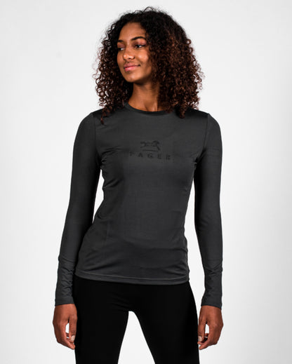 Fager Ida Long Sleeve T-Shirt Dark Grey